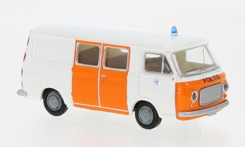 Brekina 34434 - 1/87 Fiat 238 Minibus, Police (NL), 1966 - New