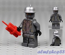 LEGO - Zombie Construction Worker - Custom Minifigure Demolition Halloween