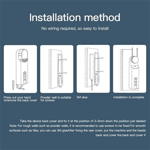 Obturador automático de motor ciego inteligente Wifi con control de aplicación - Imagen 2 de 18