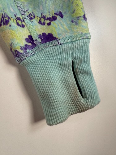 Ivivva By Lululemon Kids Girls Full Zip Fleece Hoodie Teal Green Sz 7 14x20 - Picture 9 of 17