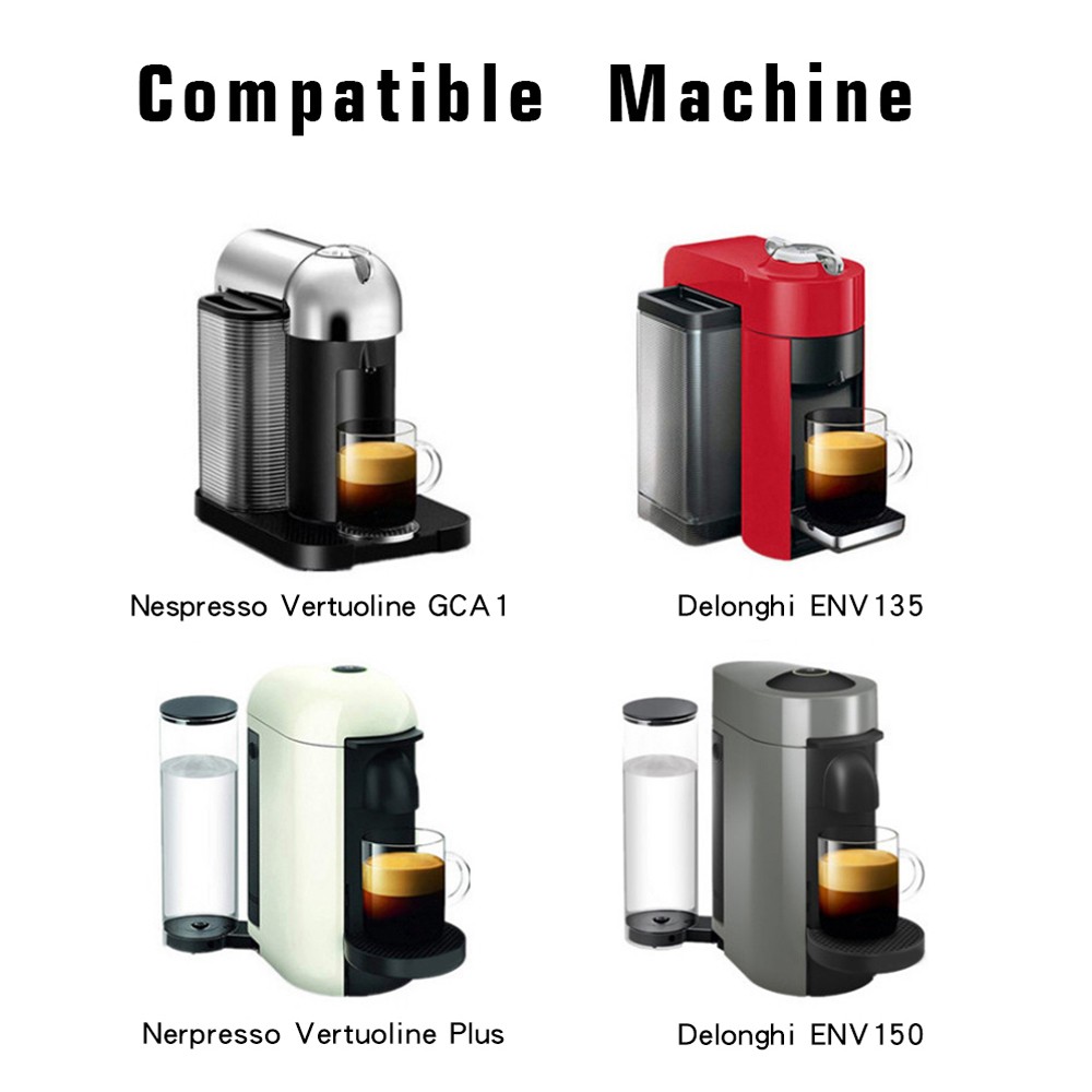 Stainless Steel Fillable Coffee Capsules Reusable Coffee Capsule Cup Filter Set