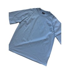 Jacquemus Le Camargue Logo Embroidered T-Shirt Blue Men's Size XL New