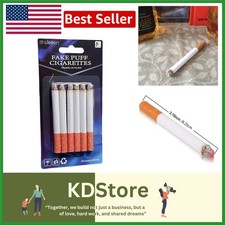 Fake Cigarettes 3.25 Inch Pack of 6 Realistic Faux Cig Prop for Parties  Per...