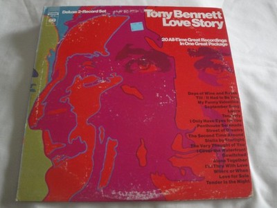 TONY BENNETT Love Story: 20 All-Time Great Recordings In One Great Package 2 LP