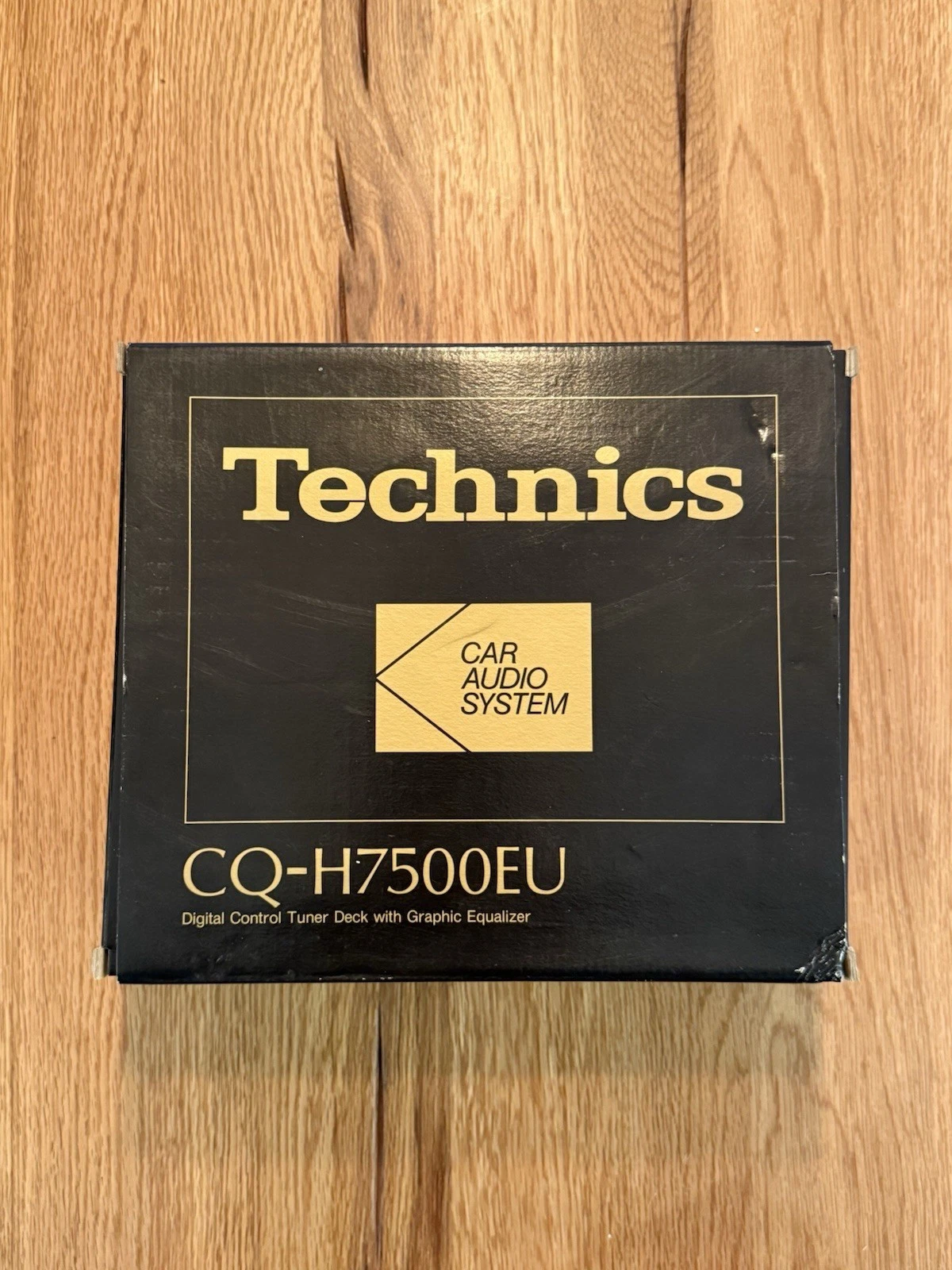 Technics CQ-H7500EU & CY-M125EU Car Radio Cassette Graphic EQ Amplifier - New 9