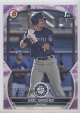 2023 Bowman Prospects Purple Pattern 29/199 Axel Sanchez #BP-73 0u79