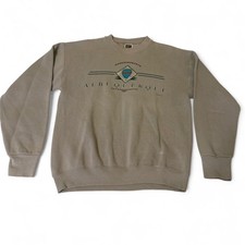 Vintage Albuquerque Hot Air Balloon Sweatshirt Tan Crewneck Y2K Streetwear M