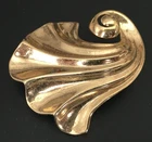 Vintage Brooch Pin SIGNED TRIFARI Gold tone Jewelry lot x