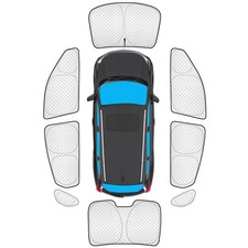KMF 8pcs Thicken Full Sun Shades for Honda Civic Sedan 2016-2021 Not Hatchbac...