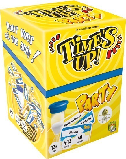 Jeux de société Time's Up Party 1 jaune Asmodee pour adulte