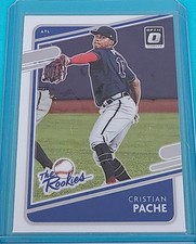 2021 Optic The Rookies  #TR4 Cristian Pache  Atlanta Braves Baseball Card Y3
