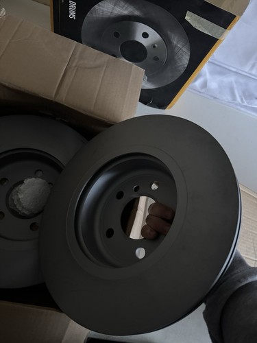 2x Brake Discs Pair Vented fits BMW 520D F10, F11 2.0D Front 10 to 17 330mm Set - Picture 4 of 6