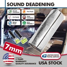 1178sqft Sound Deadener Mat Noise Heat Shield Insulation Car Hood Trunk Door
