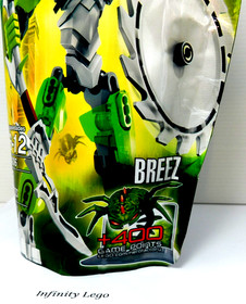 LEGO 2013 BREEZ Hero Factory Minifigure Brain Attack 49 Pieces NEW & SEALD 44006