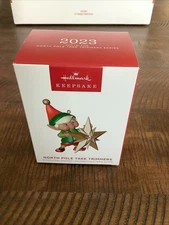 2023 Hallmark North Pole Tree Trimmers Keepsake Ornament 11th in Series