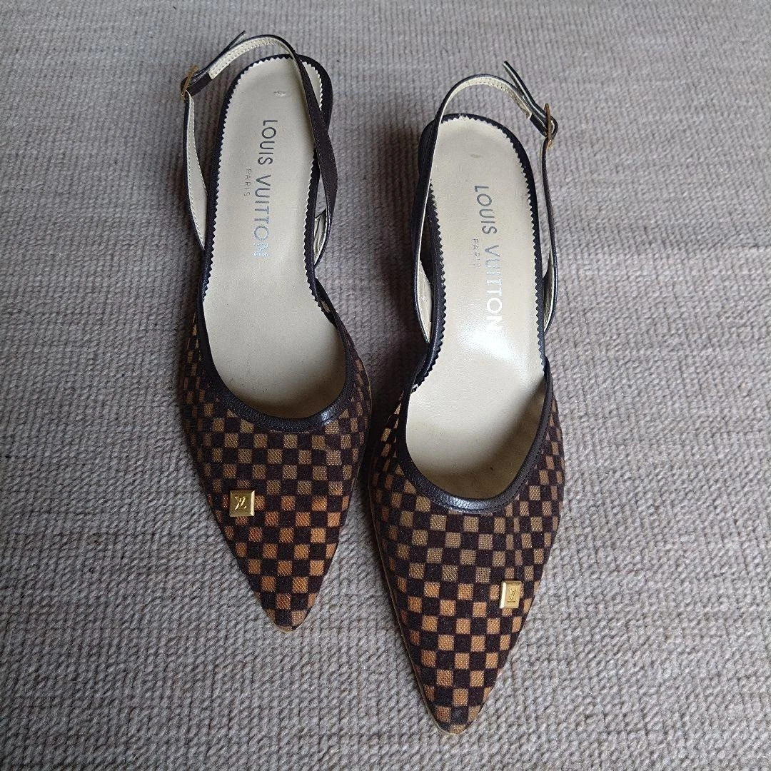 Louis Vuitton Damier Shoes In Women's Sandals & Flip Flops | eBay