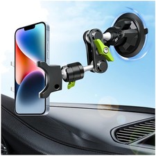 Universal Suction Cup Phone Mount for Car - 360 Rotation