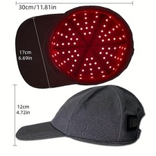 96-Led Red Light Therapy Hair Cap Portable Hair Growth Helmet for Follicle Care