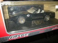 1:24 Majorette Chevrolet Corvette C4 Cabrio black/schwarz in OVP