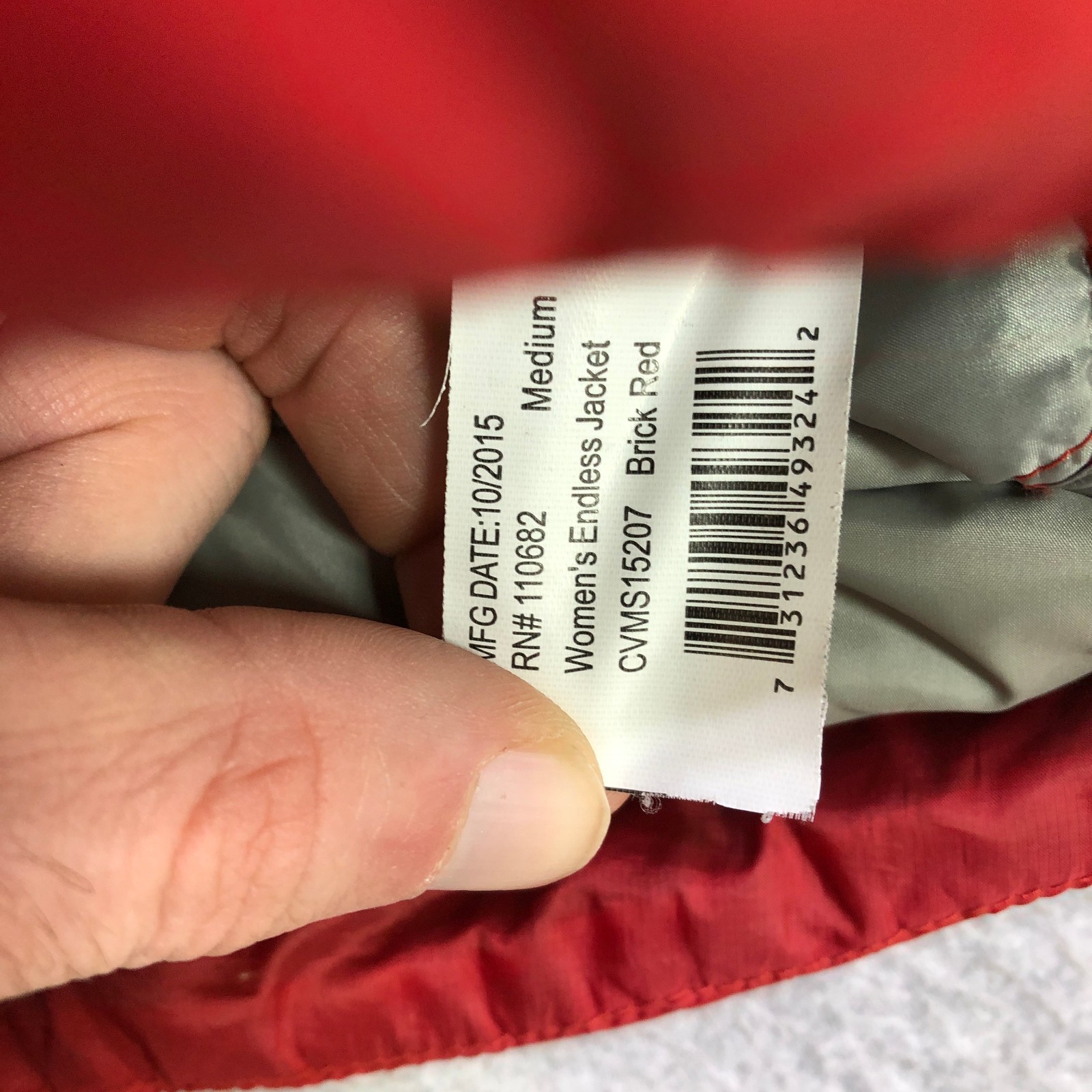 Cloudveil Down Puffer Jacket Women's Medium Red F… - image 11