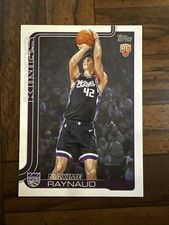 2025-26 Maxime Raynaud Topps Flagship Basketball Rookie RC #243 Kings
