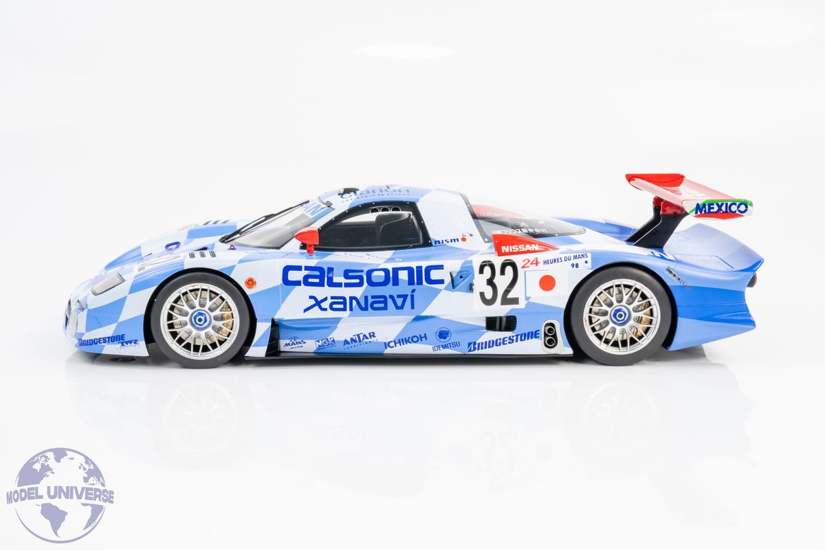 GT Spirit - 1:18 Nissan R390 GT1 No.32 Le Mans 24h 1998 Blue