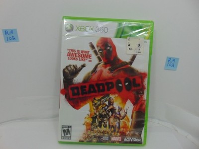 New Factory Sealed Deadpool Xbox 360 Game 2013 Wolverine X-Men Marvel Comics