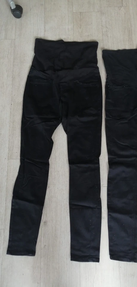 2 Hosen Umstand 38 Umstandsmode Umstandshosen H&M - Bild 2 von 4