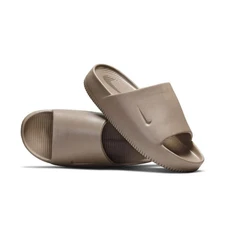 Nike Calm Slide DX4816-203 Sandals Women's Mink Brown Textured Slip On TF8643