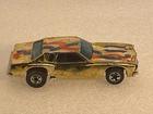 Vintage Hot Wheels Blackwall Gold Lowdown Monte Carlo Stocker 1977 Hong Kong