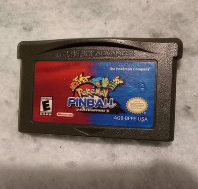 Pokemon Pinball Ruby Sapphire GBA (Nintendo Gameboy Advance, 2003) Authentic 