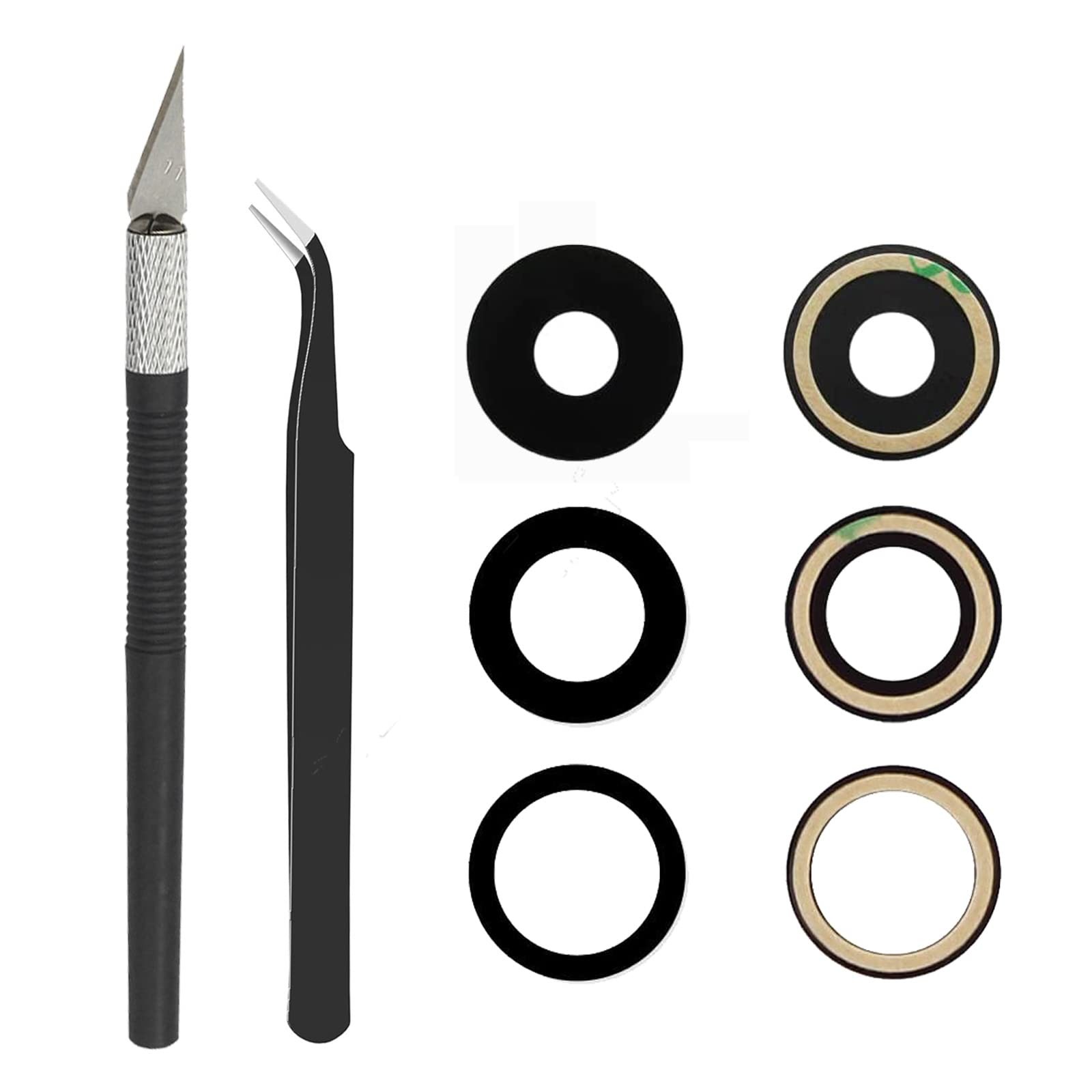 Lentille de caméra pour iPhone 14 remplacement du verre cassé