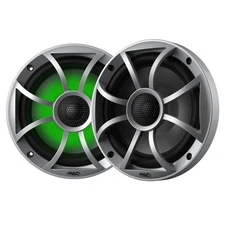 Wet Sounds RECON6-S-RGB 6.5" Coaxial Speakers - Silver Grille -Open Box