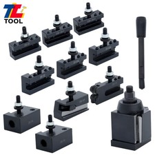 11 Pack AXA 250-111 6"-12" Type Quick Change Tool Post Set Lathe Steel Wedge