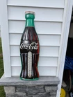 Vintage Original 1960's Coca Cola Bottle advertising Thermometer 29” - NICE!!!