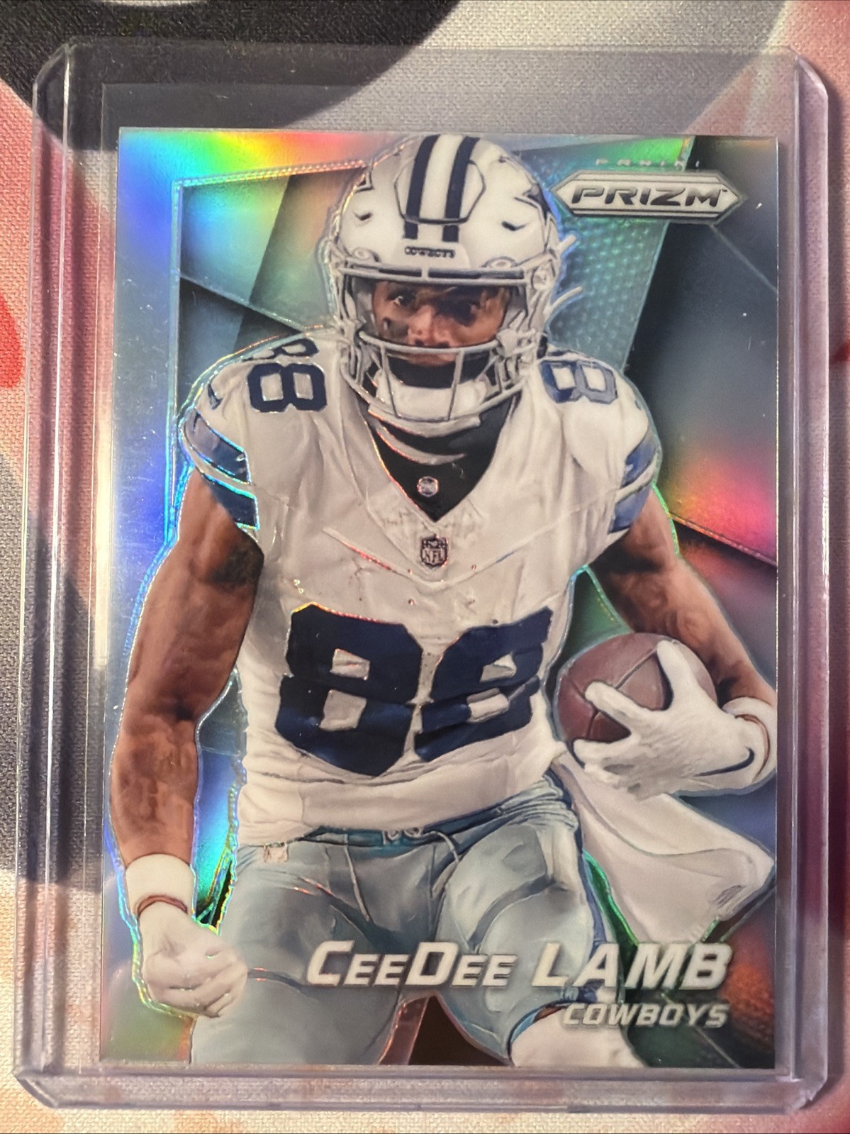 2024 Panini Prizm Football CeeDee Lamb Prizm Flashback Silver #2