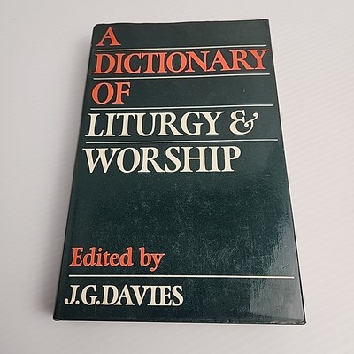 A Dictionary of Liturgy and Worship, J G Davies (Ed.), SCM Press HCDJ Religion
