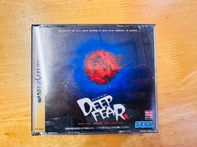 Sega Saturn DEEP FEAR Complete N5 Japan Manual Obi Case Slipcase Japan D8