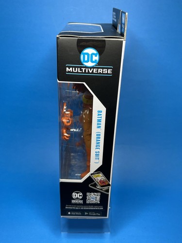 MCFARLANE DC MULTIVERSE PLATINUM BATMAN (ORANGE SUIT) 6” ACTION FIGURE CHASE - Picture 4 of 4
