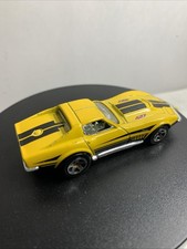 HOT WHEELS Malaysia Yellow 1969 CORVETTE Stingray 427 J3248 1:64 Diecast Car