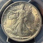 1916 50C Walking Liberty Half Dollar PCGS MS63 Stunning & Rare Top First Issue