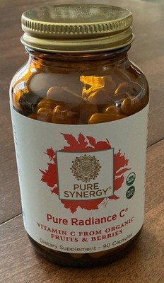 The Synergy Company Pure Radiance C 90 Count Capsules Exp 09/2026 SEALED