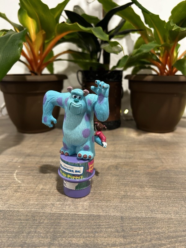 Disney’s Monster’s Inc Sulley And Boo Push Puppet