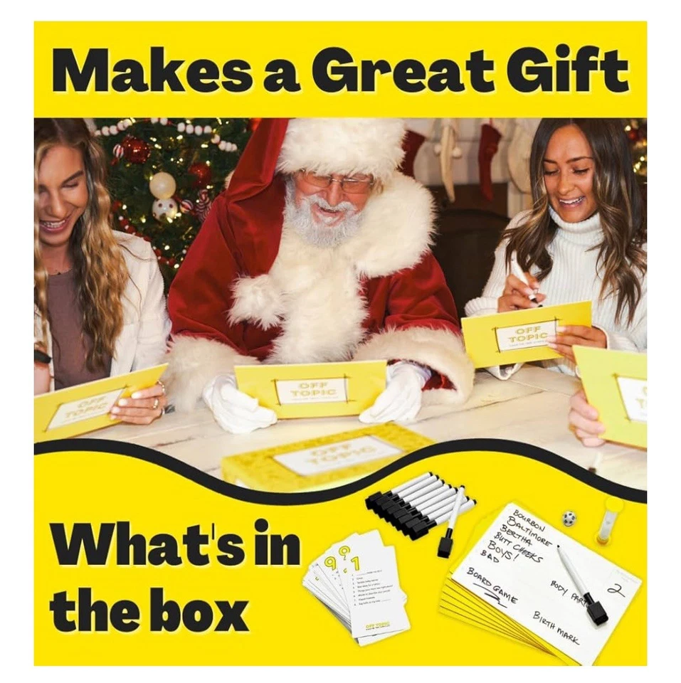 Sealed Off Topic Adult Party Game NSFW Funny Card Game for Adults Game Night New - Image 2 of 4