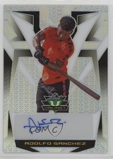 2023 Leaf Eclectic Valiant Silver Prismatic /10 Adolfo Sanchez #V-AS1 Auto 1n96