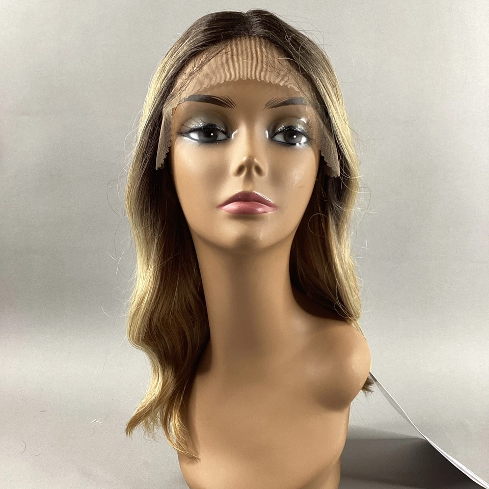Every8 Wavy Wig #DRFF4/Champagne Brown Blonde EveryWear Synthetic Lace Front - Image 2 of 4