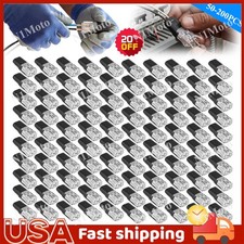 200Pcs Double-Wire Plug-in Connector, Cable Clamp with Locking Buckle, AWG 18-22