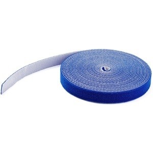 Startech 50Ft. Klettrolle blau Kabelmanagement HKLP50BL 50 Fuß Großpackung Rolle