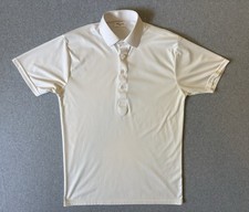 Collars and Co Polo Shirt Mens Small The Original Dress Collar Polo White