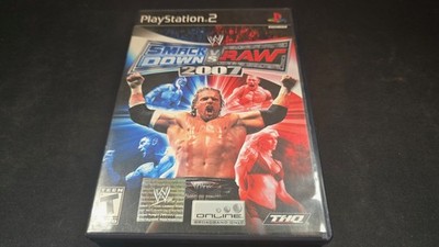 WWE SmackDown vs. Raw 2007 Sony Playstation 2 PS2 LN perfect condition COMPLETE!